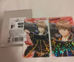銀魂 カード カードダス ウエハース クリアカード 箔押し 銀時 土方 沖田 桂 銀魂 カード カードダス ウエハース クリアカード 箔押し 銀時