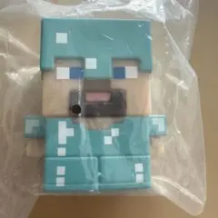 Minecraft マイクラ ライトマスコット 3 スティーブ　ダイヤモンド