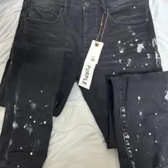 PURPLE BRAND ブラックデニム 32