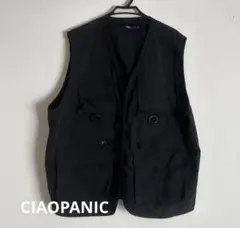 ciaopanic ナイロン フィッシングベスト M ブラック 多機能 テック系のサムネイル