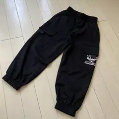 キッズ カーゴパンツ ブラック