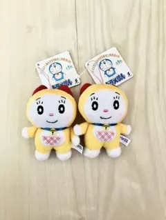 ドラえもん　ドラミ　マスコット　ストラップ　ぬいぐるみ　ちびぐるみ　ちびぬい