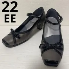 ORTHOTIC アシックスウォーキング パンプス ストラップ　リボンのサムネイル