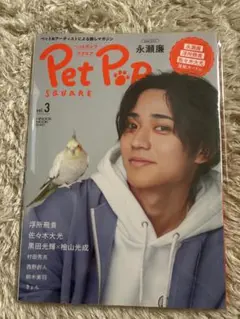 【永瀬廉表紙】Pet Pop SQUARE vol.3