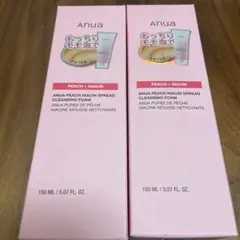 anua 桃ナイアシンアミド洗顔フォーム 2本セット