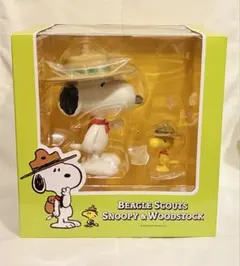 ★スヌーピー&ウッドストック☆ビーグルスカウト☆フィギュア☆メディコムトイ★
