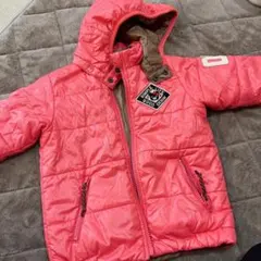 DOUBLE.B ダブルビー　リバーシブル中綿ダウンコート