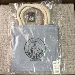 阪急うめだスヌーピーフェスティバル2024限定スクエアトートキーホルダー付