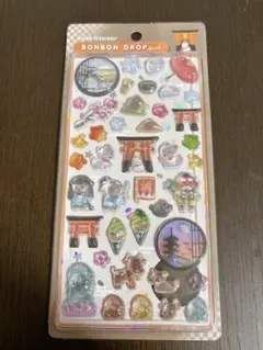 正規品ボンボンドロップシール　ボンドロシール 和柄　　奈良