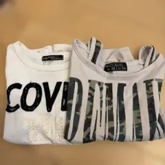 130 140 2枚セットTシャツ