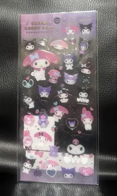 マイメロディ♡クロミ　クリアキャンディシール