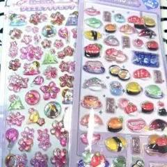 ボンボンドロップシール2枚セット 桜 寿司