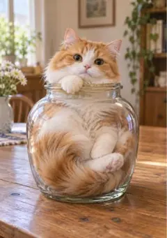 猫 デジタルアート 写真L版 1枚サンプル123