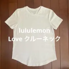 lululemon Love クルーネック半袖Tシャツ 白　サイズ4のサムネイル
