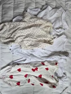 3-6M女の子プチバトーBabyGAPCarter's長袖ロンパース 60/70