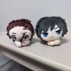 はぐキャラ 鬼滅の刃 竈門炭治郎 富岡義勇 ぬいぐるみ