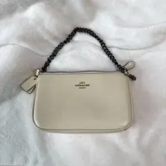 COACH クリーム色 ハンドバッグ
