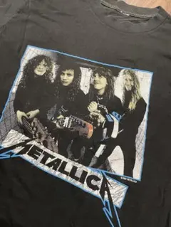 メタリカ　超希少80sビンテージバンドTシャツ シングルステッチ
