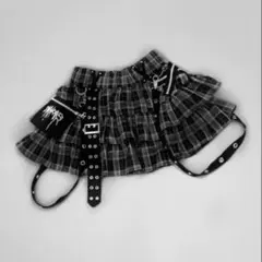 DimMoire ディムモアール PUNKフリルミニスカートⅡ ブラック - メルカリ