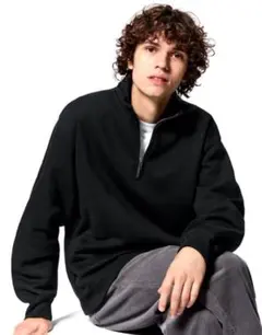 ヘビーウェイトスウェットプルオーバー gu スウェット