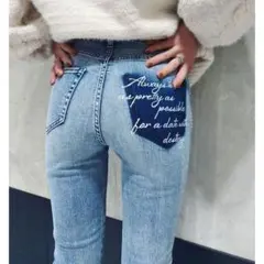 リエンダ　rienda message PK J/W DENIM