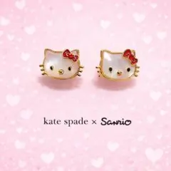 ケイトスペードxハローキティ ピアス