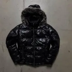 00s archive Y2K ファー付きdown jacket