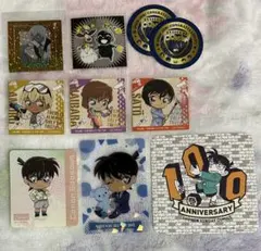 銀*り様 名探偵コナン 購入特典 非売品 シール ステッカー カード まとめ売り