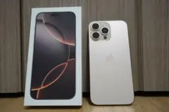 【超美品】 iPhone 16 Pro Max 256GB デザートチタニウム