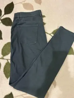 UNIQLO グリーンウルトラストレッチレギンスパンツ XL 美品