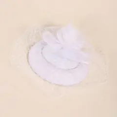 ホワイト ヘッドドレスと手袋セット