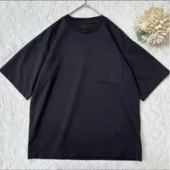 無印　半袖Tシャツ　ブラック　ストレッチ　M 定番　速乾