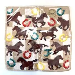 【完売・未開封】 FEILER スプリントホース　ハンカチ　馬　蹄鉄　干支