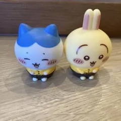 ココス ちいかわソフビ人形　ハチワレウサギ