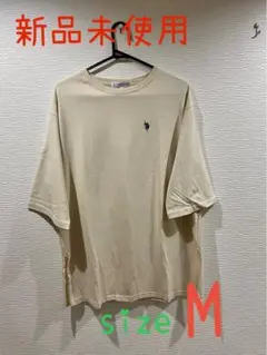 U.S. POLO ASSN. チュニック ロゴTシャツ ベージュ