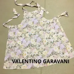 未使用　VALENTINO GARAVANI 花柄エプロン