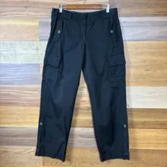 ⑤ 後染め 黒 ブラック カーゴパンツ J.CREW アメカジ 古着のサムネイル