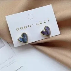 ハート型ピアス　アクセサリー