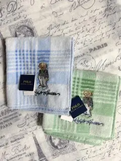 Polo Ralph Lauren チェック柄ハンカチ2枚セット