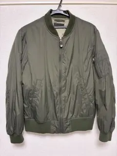 UNIQLO ユニクロ MA-1 カーキ L 未使用美品