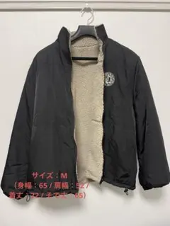 kutir 2wayリバーシブルナイロンボアブルゾン