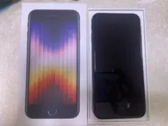 極美品 SIMフリー iPhoneSE 第3世代 64GB ミッドナイト 88%