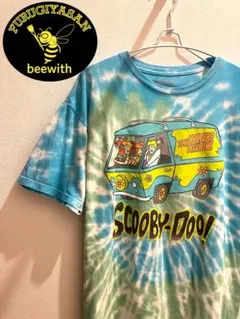 スクービードゥ SCOOBY-DOO タイダイ柄　Tシャツ　夏　XL
