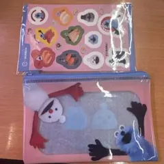 スンスンコラボスシロー ポーチ＆ステッカー