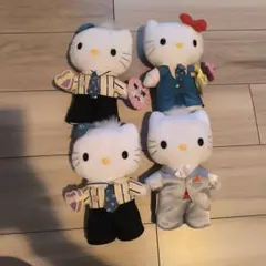 ハローキティ マクドナルド　ぬいぐるみ 4体セット