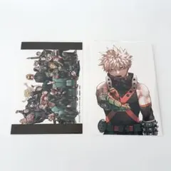 ヒロアカ 42巻 特典 爆豪勝己 イラストカード ポストカード TSUTAYA