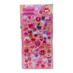 ポップなスイーツシール