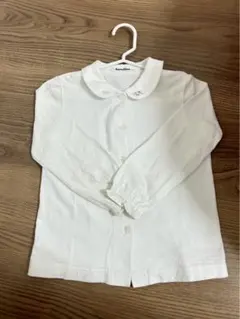 familiar 110 ホワイト 長袖シャツ