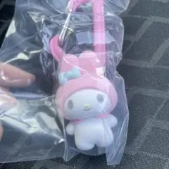 サンリオ　カラフルカラビナマスコットチャーム　マイメロディ　ガチャガチャ