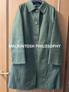 MACKINTOSH PHILOSOPHY ゴム引きステンカラーコート M